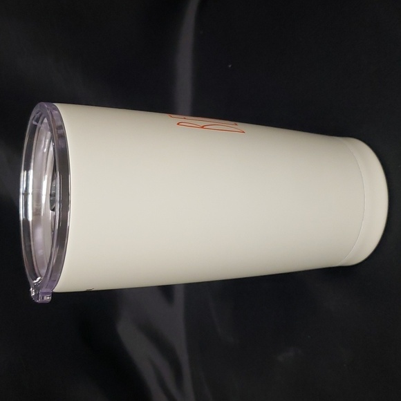 Rae Dunn NWT Insulated 17 oz Stainless Tumbler, BEWARE with Black Cat - Picture 4 of 6